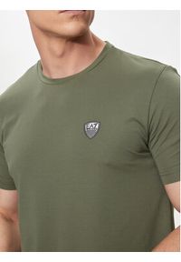 EA7 Emporio Armani T-Shirt 8NPT16 PJRGZ 1846 Zielony Regular Fit. Kolor: zielony. Materiał: wiskoza #5