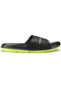 Klapki basenowe dla dorosłych Aqua Speed Aspen. Kolor: zielony, czarny, wielokolorowy. Styl: sportowy