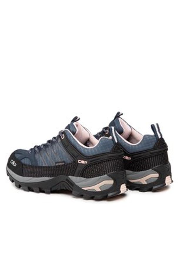 CMP Trekkingi Rigel Low Wmn Trekking Shoe Wp 3Q54456 Granatowy. Kolor: niebieski. Materiał: materiał