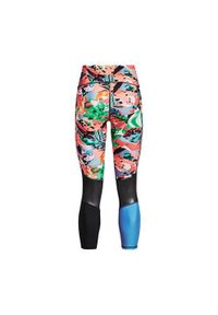 Spodnie treningowe damskie Under Armour HG Armour PF Aop. Kolor: wielokolorowy