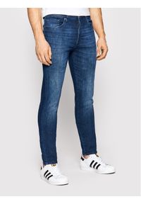 Selected Homme Jeansy Leon 16083063 Granatowy Slim Fit. Kolor: niebieski #1