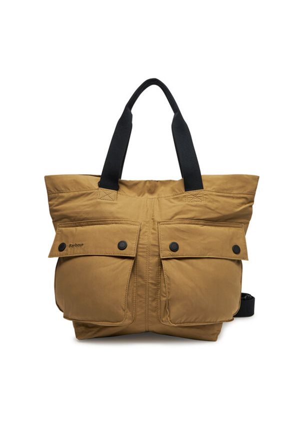 Barbour Torba na laptopa Carry-All UBA0744KH51 Brązowy. Kolor: brązowy. Materiał: bawełna, materiał