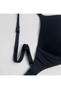 Intica - Biustonosz push-up modelujący z elastycznego materiału na co dzień i wyjątkowe okazje Nives. Kolor: czarny. Materiał: materiał. Rodzaj stanika: push-up #4
