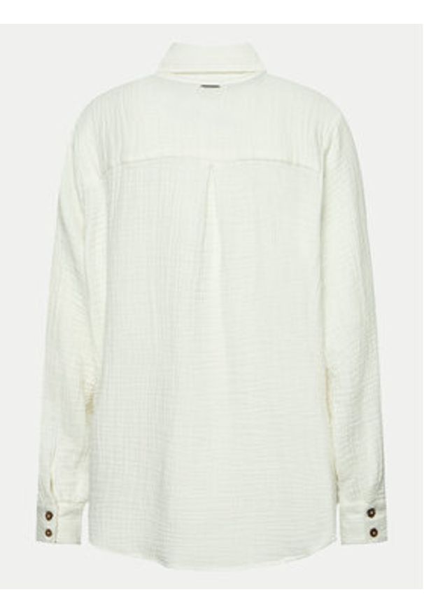 Billabong Koszula Swell ABJWT00487 Biały Relaxed Fit. Kolor: biały. Materiał: bawełna