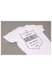 KHEBIKES - Koszulka KHE „Shield” rozmiar M. Kolor: biały. Materiał: bawełna. Sport: kolarstwo #1