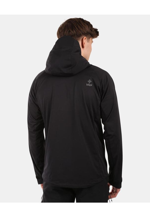 Męska kurtka softshell Kilpi BELTRA-M. Kolor: czarny. Materiał: softshell