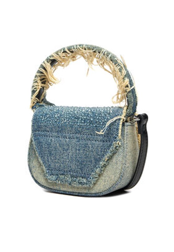 Diesel Torebka 1DR XS-Iconic X08709P6803 Niebieski. Kolor: niebieski