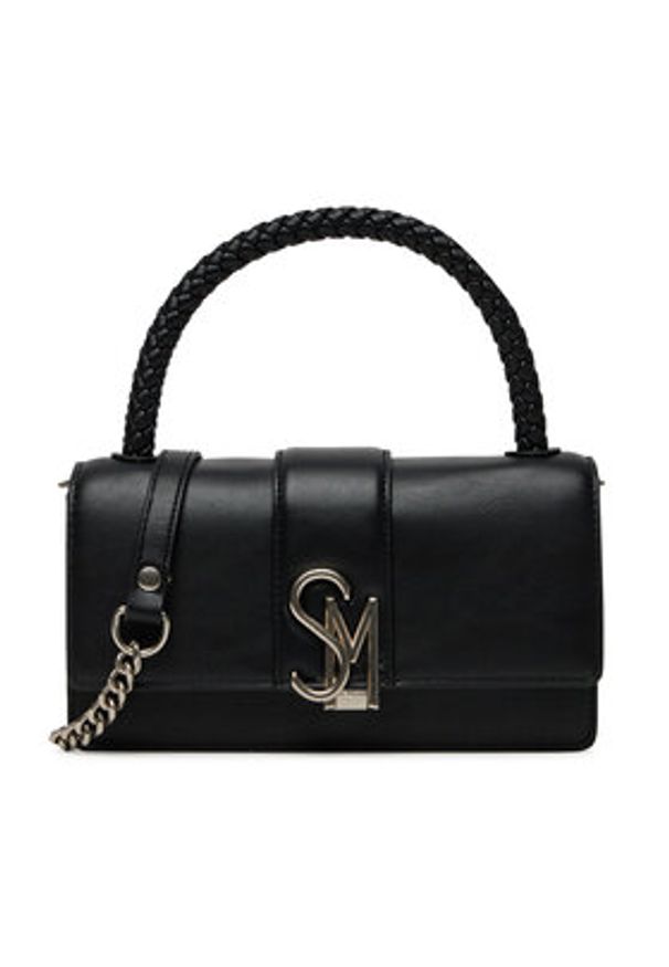 Steve Madden Torebka Brage SM13001757 Czarny. Kolor: czarny. Materiał: skórzane