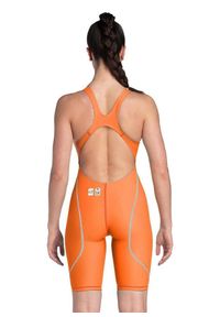 Strój Startowy Arena Powerskin St Next Le Otwarte Plecy. Kolor: pomarańczowy