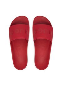 Hugo - HUGO Klapki Timein 50563418 Czerwony. Kolor: czerwony. Materiał: syntetyk #4