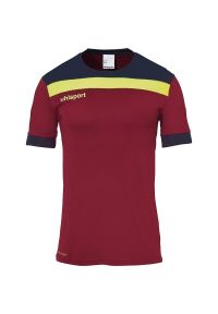 UHLSPORT - Polo Uhlsport Offense 23. Typ kołnierza: polo. Kolor: czerwony, biały, niebieski, wielokolorowy. Materiał: materiał, poliester. Sport: piłka nożna #2