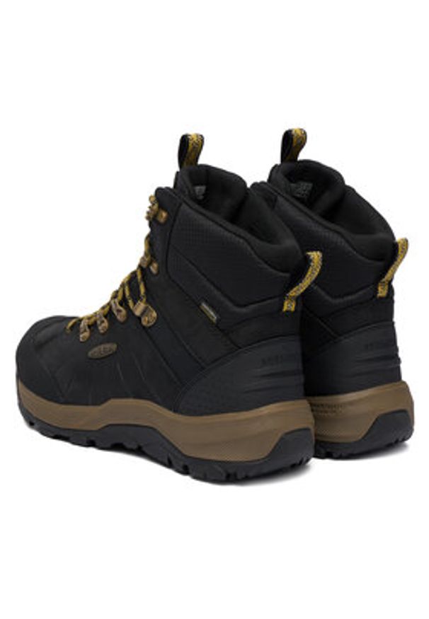 keen - Keen Trekkingi Revel IV Mid Polar 1031021 Czarny. Kolor: czarny. Materiał: skóra. Sport: turystyka piesza