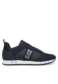 EA7 Emporio Armani Sneakersy 7X000337 AF18613 MZ592 Granatowy. Kolor: niebieski. Materiał: skóra #1