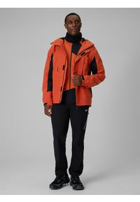 4f - 4F Spodnie trekkingowe szybkoschnące męskie - czarne 3XL. Kolor: czarny. Materiał: tkanina, materiał. Długość: długie. Sport: turystyka piesza #1