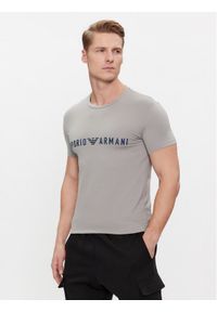 Emporio Armani Underwear T-Shirt 111035 4R516 05543 Szary Regular Fit. Kolor: szary. Materiał: bawełna #1