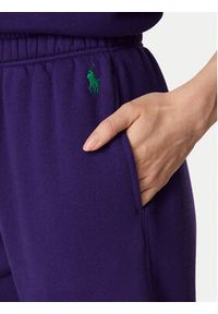 Polo Ralph Lauren Spodnie dresowe 211977959509 Fioletowy Regular Fit. Kolor: fioletowy. Materiał: bawełna #2