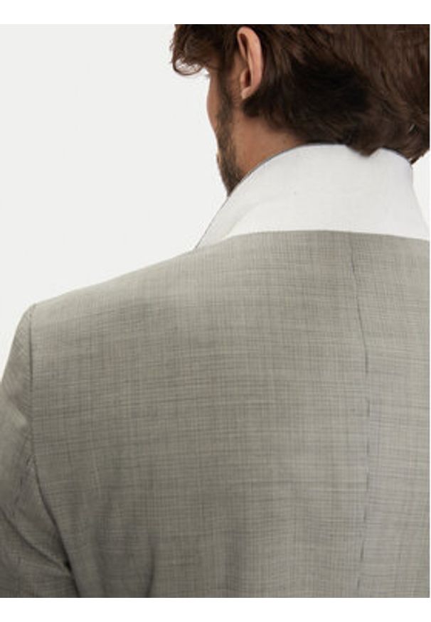 Hugo Garnitur Arti/Hesten232X 50519444 Szary Extra Slim Fit. Kolor: szary. Materiał: syntetyk
