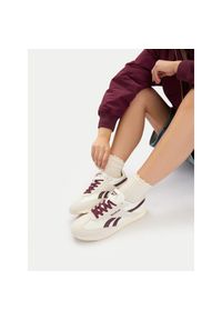 Sneakersy Reebok. Kolor: kremowy #1