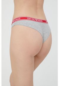 Emporio Armani Underwear brazyliany (2-pack) 163337.2R227 kolor szary. Kolor: szary. Materiał: materiał #2