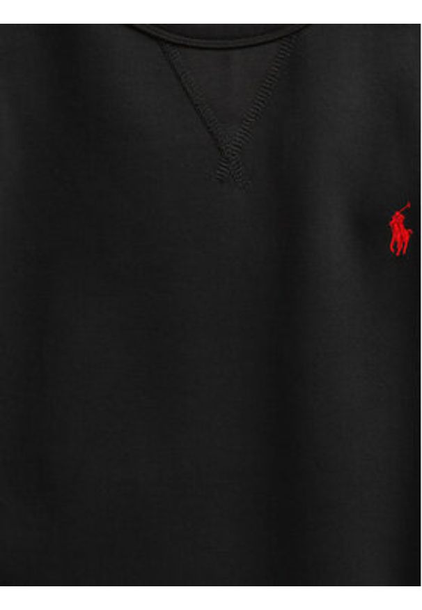 Polo Ralph Lauren Bluza 710766772001 Czarny Regular Fit. Typ kołnierza: polo. Kolor: czarny. Materiał: syntetyk, bawełna