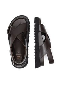 G-Star RAW - G-Star Raw Sandały DEBRA-25SS495. Brązowy. Kolor: brązowy. Materiał: skóra #7