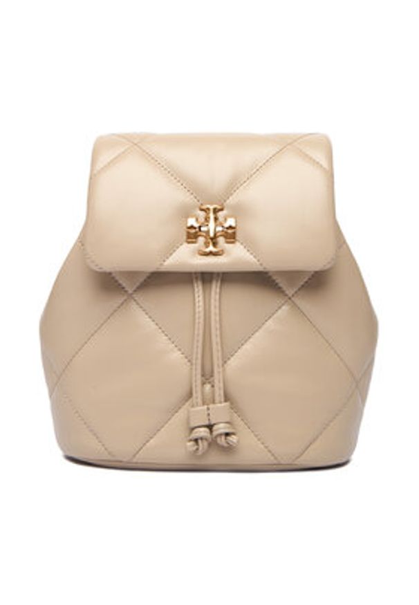 Tory Burch Plecak Kira Diamond Quilt Small Bacpack 170485 Écru. Materiał: skóra