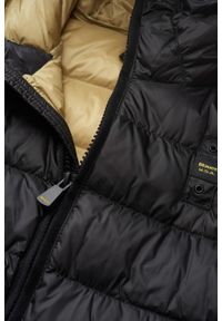 Blauer USA - BLAUER Czarna kurtka męska Acton Short Jackets, Rozmiar XXL. Kolor: niebieski. Materiał: puch, poliamid. Styl: klasyczny, elegancki #4