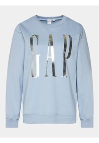 GAP - Gap Bluza 873575-11 Niebieski Regular Fit. Kolor: niebieski. Materiał: syntetyk, bawełna
