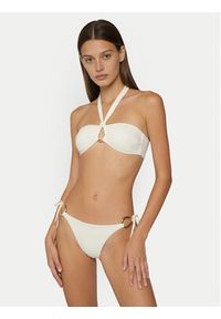 Guess Dół od bikini E6GO10 KF590 Biały. Kolor: biały. Materiał: syntetyk #4