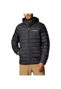 columbia - Kurtka COLUMBIA LAKE 22 II DOWN HOODED JACKET Czarny. Kolor: czarny. Sport: turystyka piesza