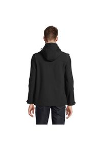 SOL'S - Kurtka Soft Shell Dla Dorosłych Unisex Falcon 3 W 1. Kolor: czarny