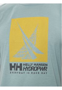 Helly Hansen T-Shirt Hp Race Graphic T-Shirt 34419 Zielony Regular Fit. Kolor: zielony. Materiał: syntetyk