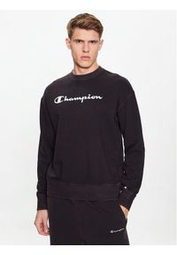 Champion Bluza 218601 Czarny Regular Fit. Kolor: czarny. Materiał: bawełna #1