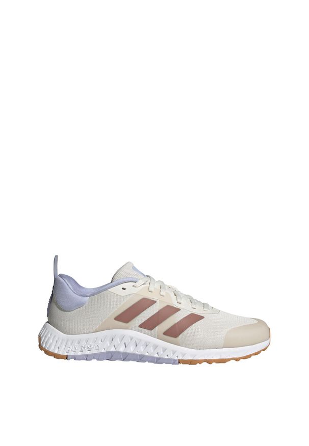 Adidas - Buty treningowe Everyset. Okazja: na co dzień. Kolor: fioletowy, różowy, biały, wielokolorowy. Materiał: materiał. Sport: fitness