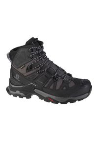 salomon - Buty Salomon Quest 4 Gtx M 412926 czarne. Zapięcie: sznurówki. Kolor: czarny. Materiał: nubuk, syntetyk, skóra, guma #5