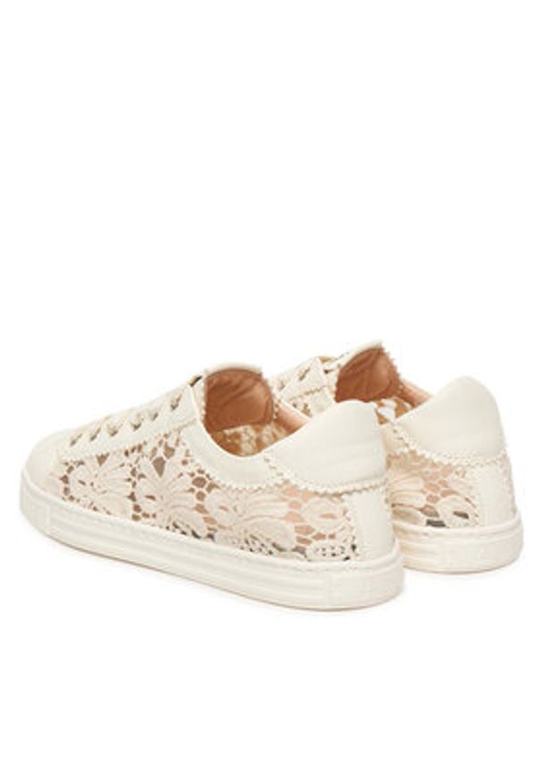 AGL Sneakersy Sade Fabric D936031PGKT046C253 Écru. Kolor: kremowy. Materiał: materiał