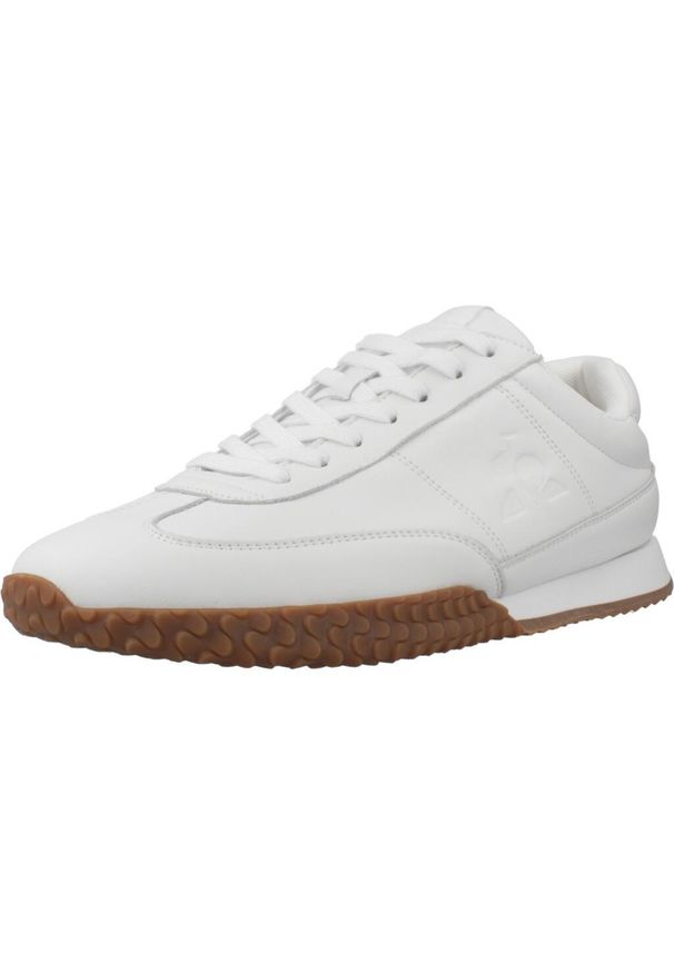 Le Coq Sportif - Buty LE COQ SPORTIF VELOCE I Biały. Kolor: biały. Materiał: syntetyk, tkanina, skóra. Sport: turystyka piesza