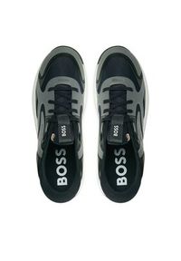 BOSS - Boss Sneakersy Titanium 50504961 10249931 Granatowy. Kolor: niebieski. Materiał: skóra