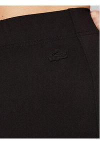 Lacoste Legginsy XF3901 Czarny Slim Fit. Kolor: czarny. Materiał: syntetyk #4