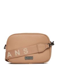 Pepe Jeans Torebka Georgina PL0300039 Beżowy. Kolor: beżowy. Materiał: skórzane #4
