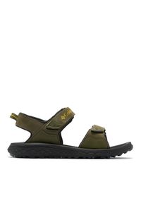 columbia - Columbia Sandały 2121561 Khaki. Kolor: brązowy. Materiał: zamsz, skóra #1