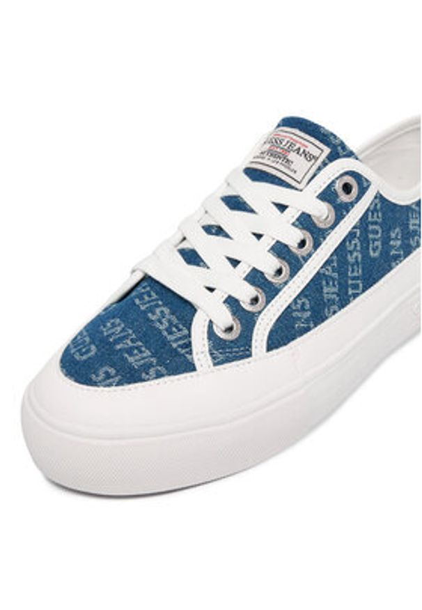 Guess Jeans Tenisówki CWBEO-GJ13456 Niebieski. Kolor: niebieski. Materiał: materiał