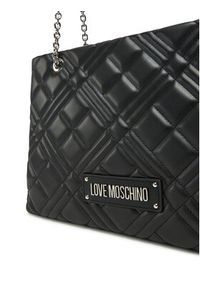 Love Moschino - LOVE MOSCHINO Torebka JC4145PP1MLA000B Czarny. Kolor: czarny. Materiał: skórzane