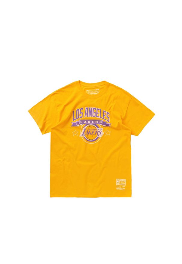 Mitchell & Ness - Koszulka Lakers. Kolor: żółty. Sport: koszykówka