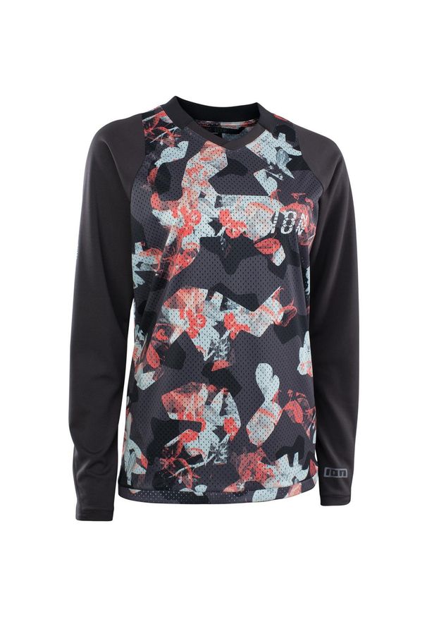 Bluza rowerowa damska ION Scrub LS. Kolor: czarny. Sport: kolarstwo