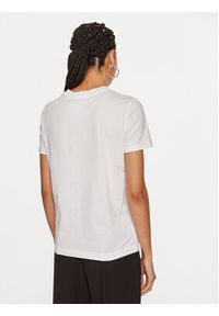 Versace Jeans Couture T-Shirt 77HAHE05 CJ00E Biały Regular Fit. Kolor: biały. Materiał: bawełna #3
