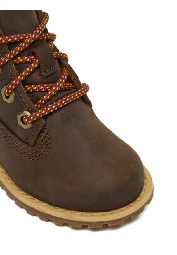 Timberland Trzewiki Pokey Pine 6In Boot With TB0A2NC39311 Brązowy. Kolor: brązowy. Materiał: skóra