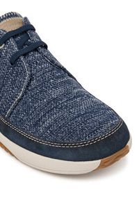 Clarks Półbuty Easeway Lace 26187413 Granatowy. Kolor: niebieski. Materiał: materiał #2