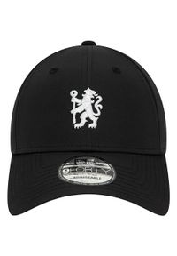 New Era - Czapka z daszkiem męska 9FORTY Chelsea FC Lion Crest Floral All Over Print Cap. Kolor: czarny. Wzór: nadruk