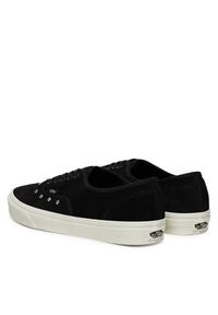 Vans Tenisówki Authentic VN000CRQBLK1 Czarny. Kolor: czarny. Materiał: skóra, zamsz